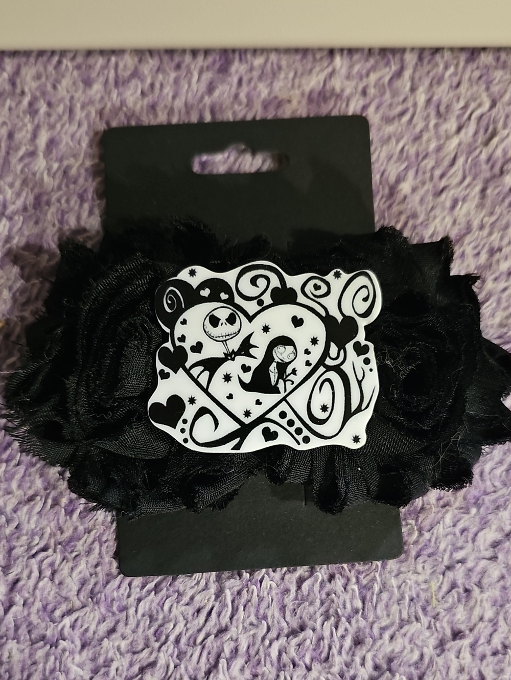 Nightmare Before Christmas Hairbow